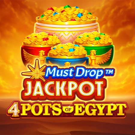 Must Drop Jackpot 4 Pots of Egypt kolikkopeli